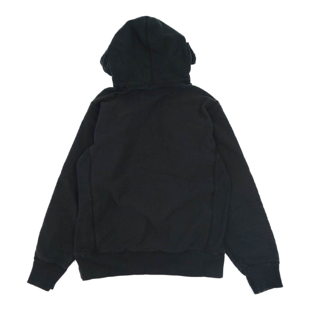 Supreme シュプリーム 18AW Classic Script Hooded Sweatshirt クラシック スクリプト ロゴ フーデッド スウェットシャツ パーカー ブラック系 M【中古】