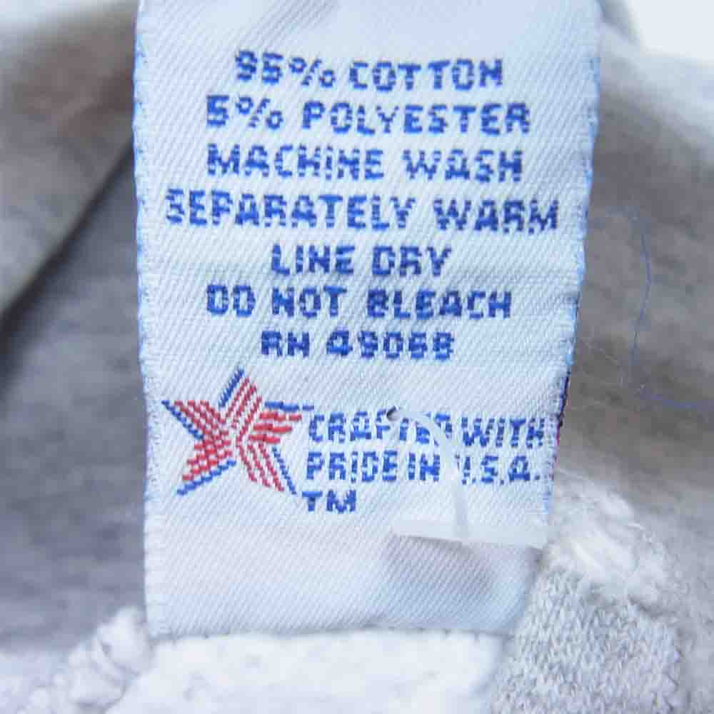 ソフィー ヴィンテージ 90S 刺繍タグ ロゴプリント スウェット パーカー グレー系 M【中古】