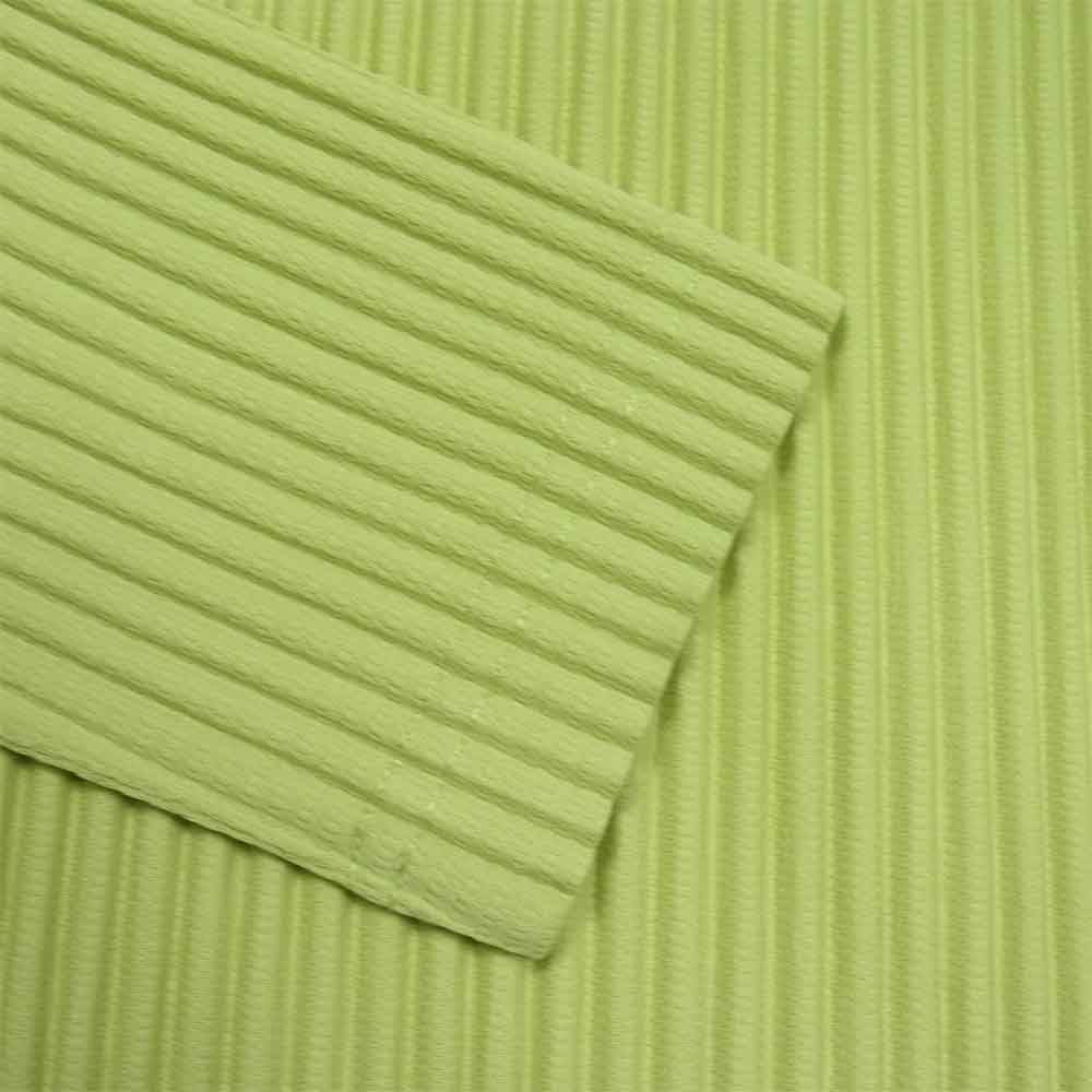 ISSEY MIYAKE イッセイミヤケ HOMME PLISSE オムプリッセ HP01JK111 プリーツ加工 長袖 カットソー ライトグリーン系 2【美品】【中古】