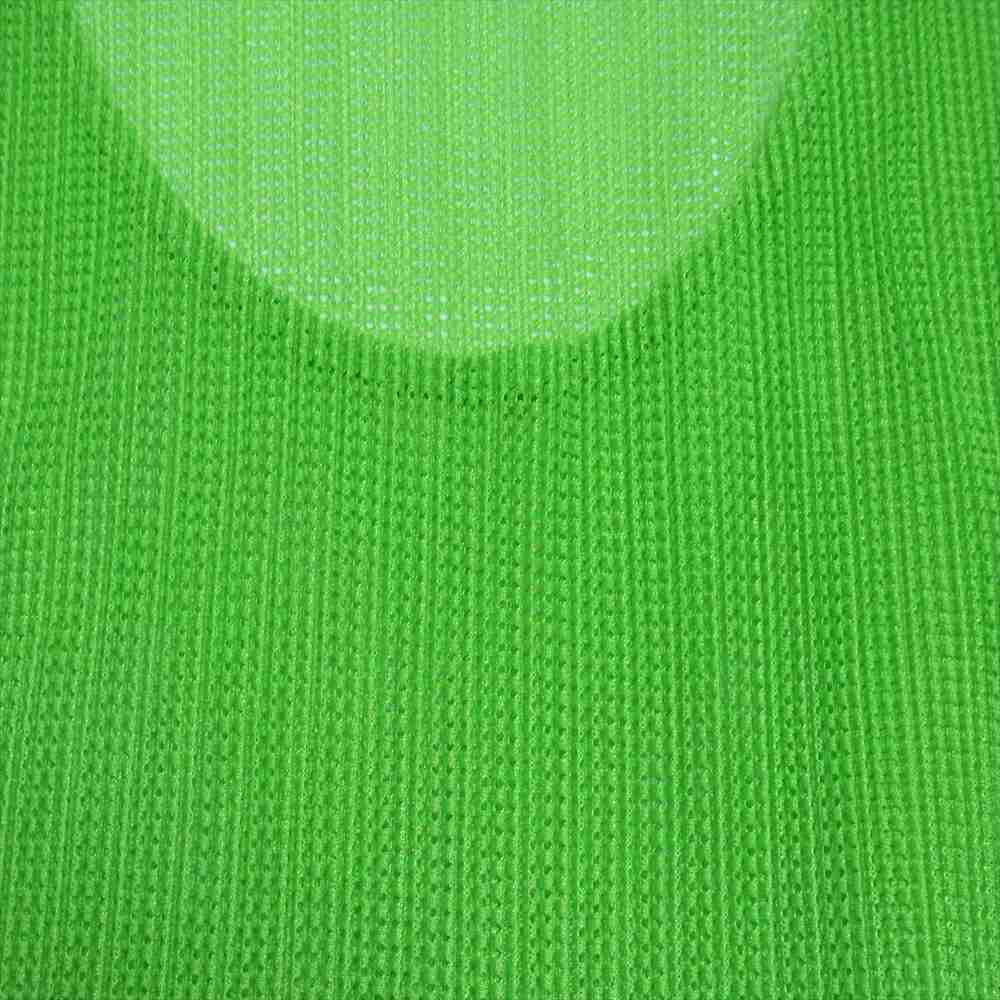 PLEATS PLEASE プリーツプリーズ イッセイミヤケ PP13-FT256 プリーツ加工 メッシュ ノースリーブ スリット ロング カットソー ライトグリーン系 3【美品】【中古】