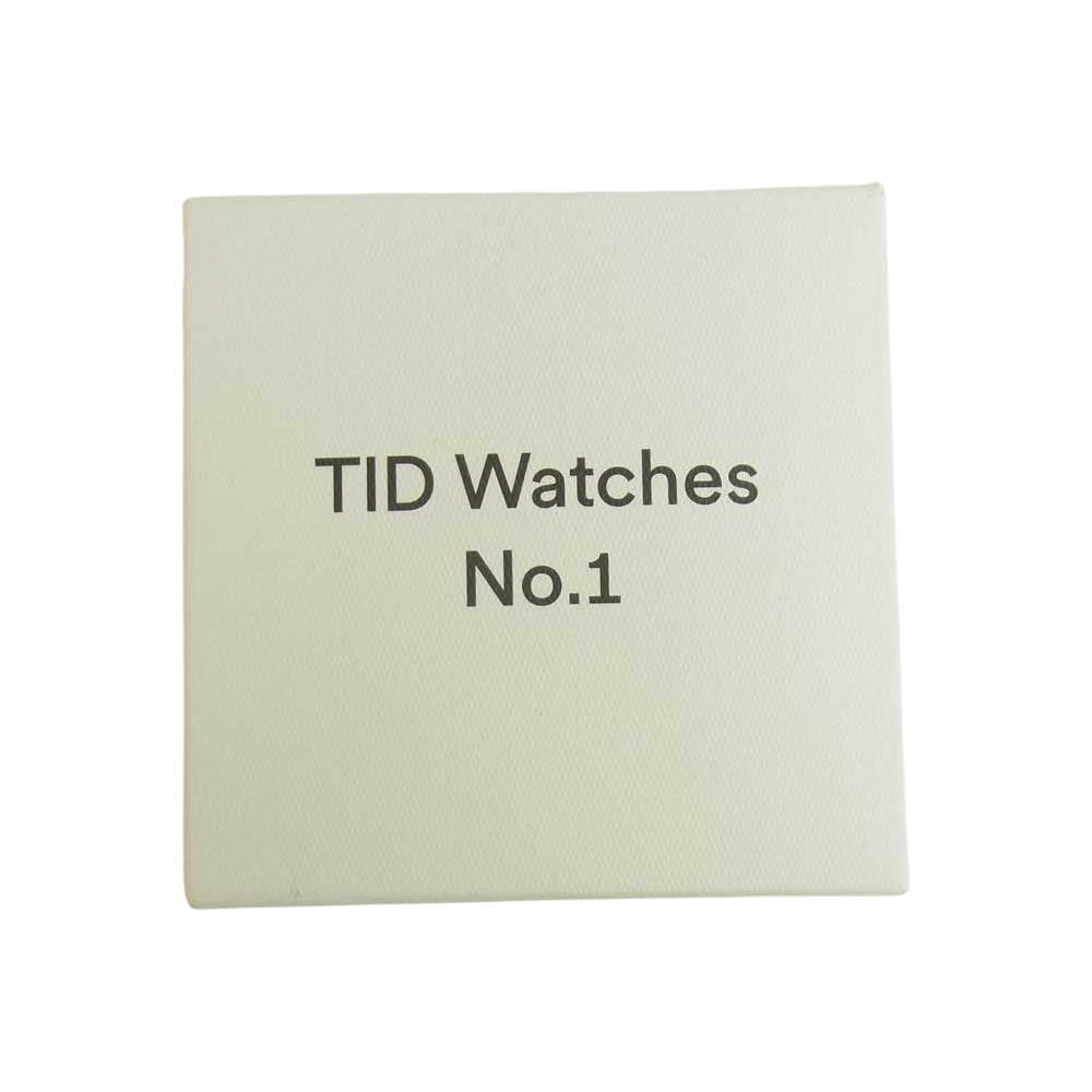 ティッド TID01-BK クオーツ ウォッチ 時計  ブラック系【中古】