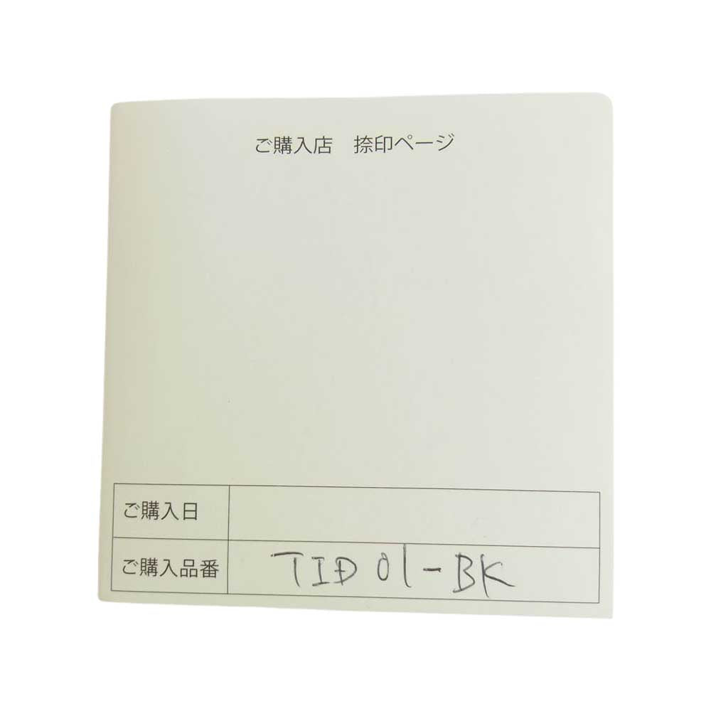 ティッド TID01-BK クオーツ ウォッチ 時計  ブラック系【中古】