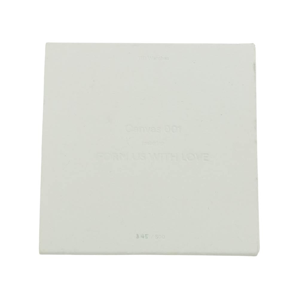 ティッド TID01-CANVAS40 世界500個限定 Canvas 001 ft.Form Us With Love ウォッチ 時計 ブラック系【中古】