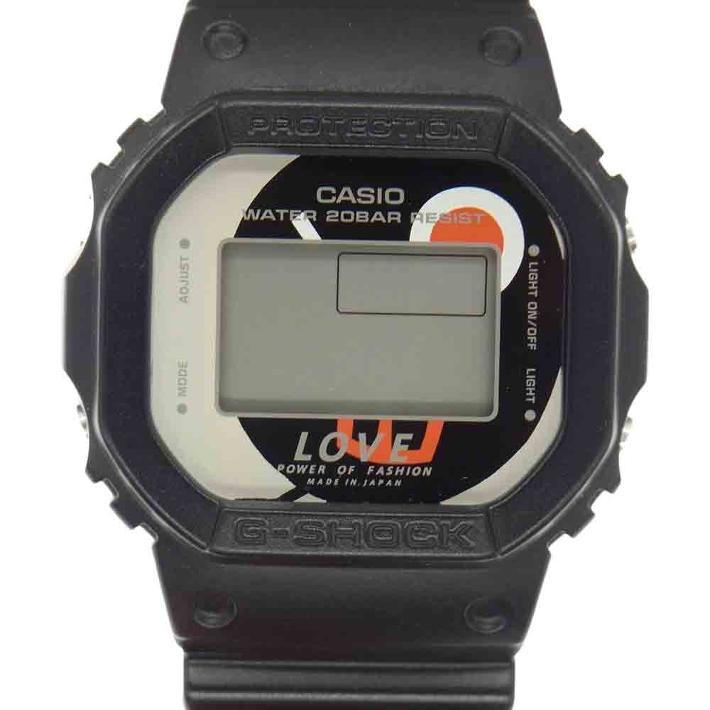 G-SHOCK ジーショック DW-5600LP-1JR LOVE POWER OF FASHION Filip Pagowski  ブラック系【極上美品】【中古】