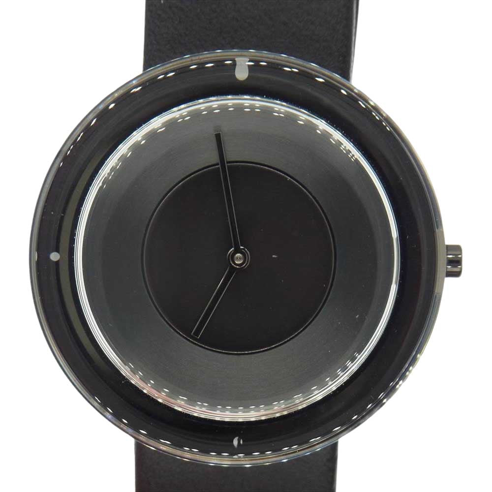 ISSEY MIYAKE イッセイミヤケ TOKUJIN YOSHIOKA GLASS WATCH 時計 ブラック系【極上美品】【中古】