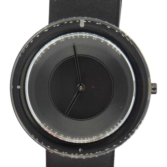 ISSEY MIYAKE イッセイミヤケ TOKUJIN YOSHIOKA GLASS WATCH 時計 ブラック系【極上美品】【中古】