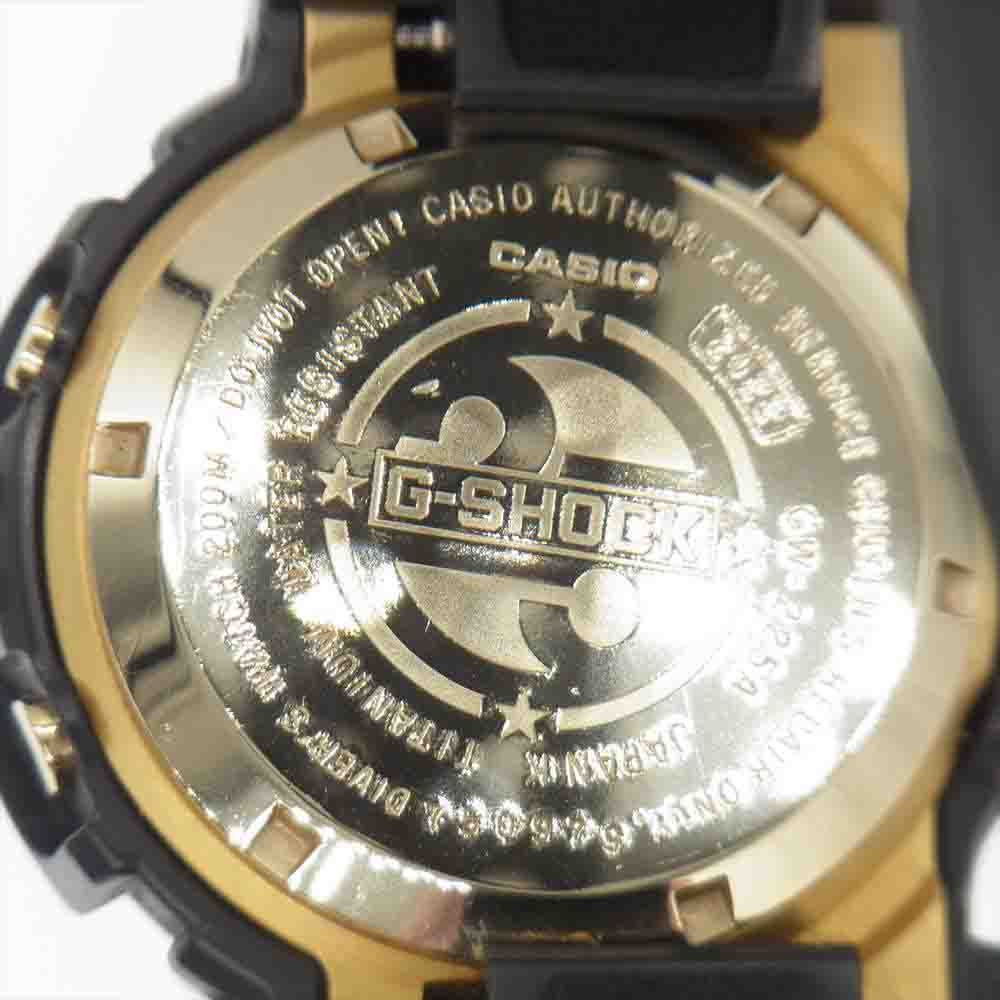 G-SHOCK ジーショック GW-225A-1JF FROGMANフロッグマン 25周年モデル タフソーラー 時計 ブラック系【極上美品】【中古】