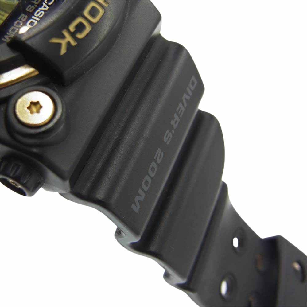 G-SHOCK ジーショック GW-225A-1JF FROGMANフロッグマン 25周年モデル タフソーラー 時計 ブラック系【極上美品】【中古】