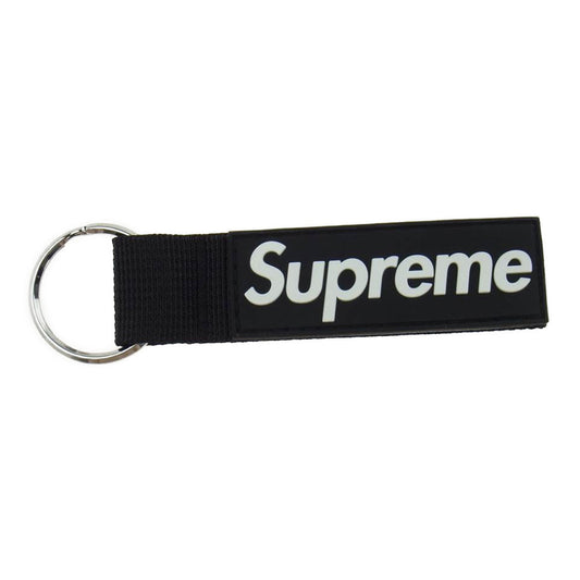 Supreme シュプリーム 20AW Webbing Keychain ウェビング キーチェーン キーホルダー ブラック系【中古】