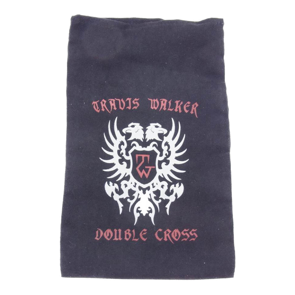 TRAVIS WALKER トラヴィスワーカー スカル ZIPPO ジッポ ライター ブロンズ系【中古】