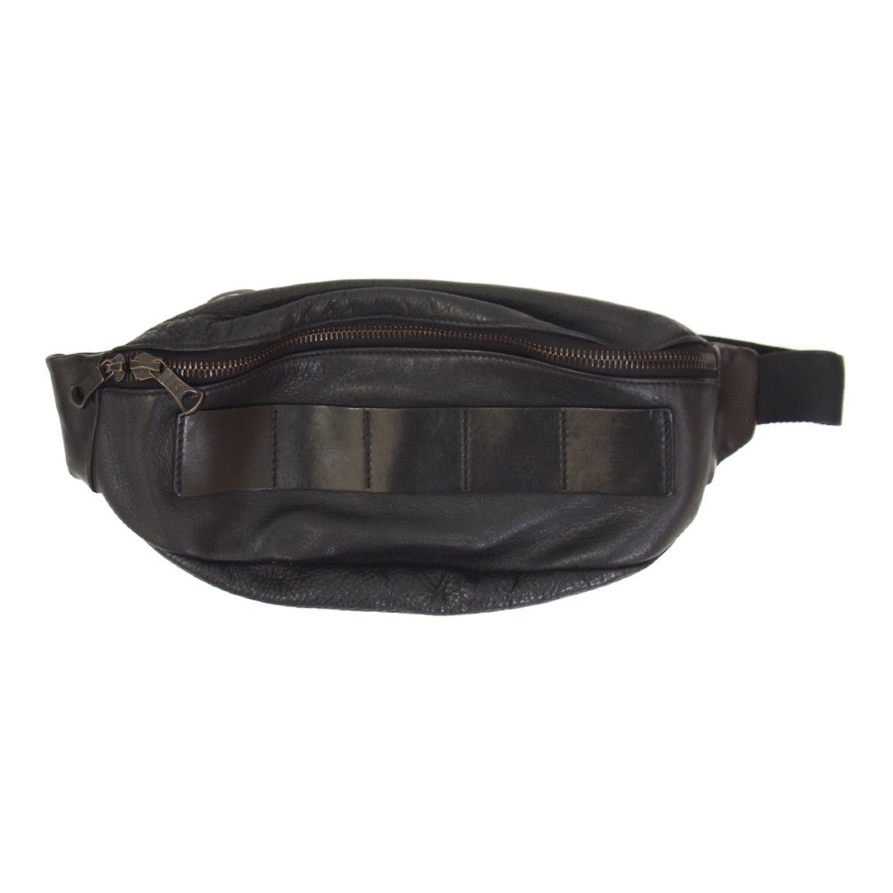 BRIEFING ブリーフィング FUSION TRIPOD LEATHER レザー ウエストバッグ ブラック系【中古】