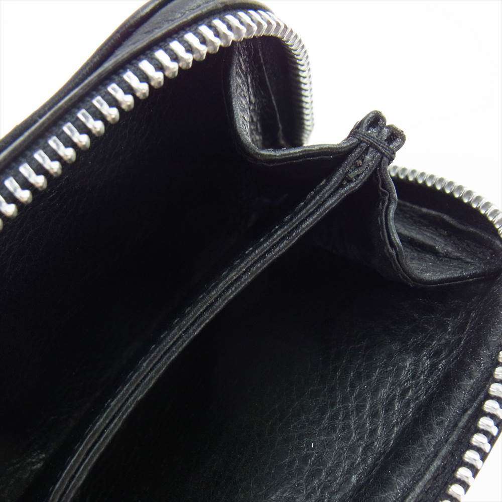 CHROME HEARTS クロムハーツ（原本有） COIN CASE ラウンドファスナー コインケース ブラック系【中古】