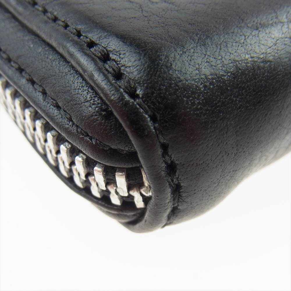 CHROME HEARTS クロムハーツ（原本有） COIN CASE ラウンドファスナー コインケース ブラック系【中古】