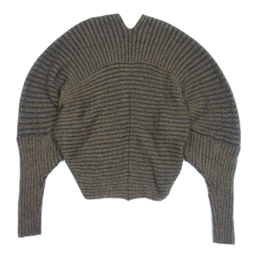 Vivienne Westwood ヴィヴィアンウエストウッド RED LABEL レッドレーベル オーブボタン ドルマン スリーブ カーディガン ブラウン系 2【中古】
