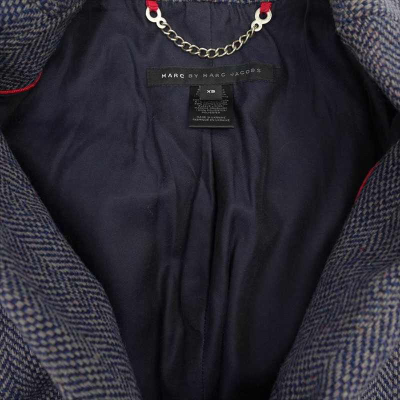 MARC BY MARC JACOBS マークバイマークジェイコブス スカート パンツ 2B テーラード ジャケット 3点 セットアップ ダークグレー系 XS スカート2　ボトムス0【中古】