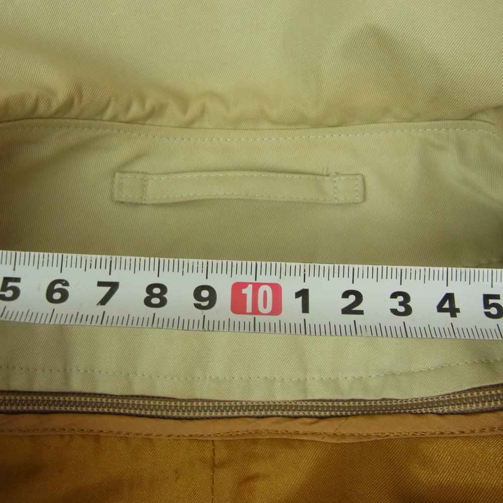 BURBERRY バーバリー 金タグ 着脱ライナー付き 裏地ノバチェック トレンチ コート ベージュ系【中古】