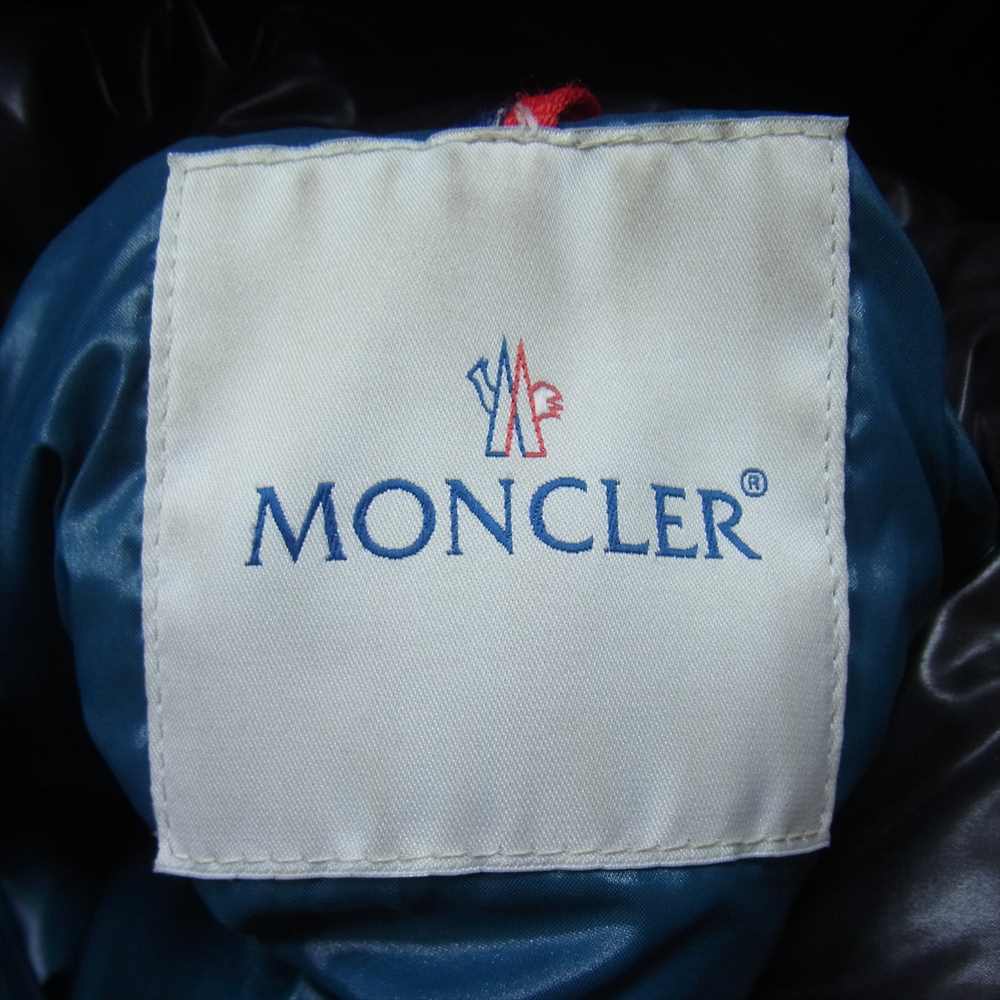 MONCLER モンクレール MOKA GIUBBOTTO モカ フード 着脱可能 ダウン コート ダークブラウン系 1【中古】