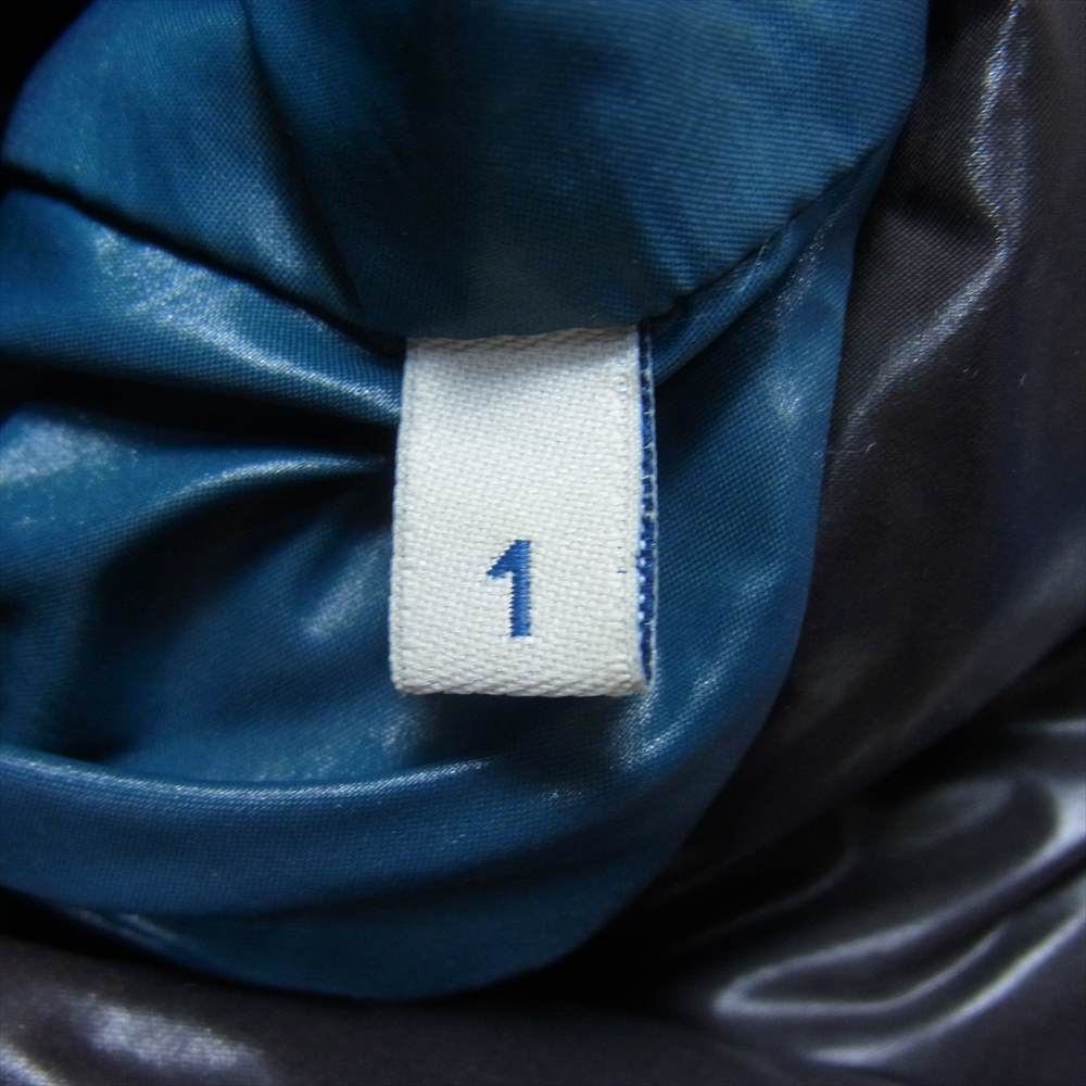 MONCLER モンクレール MOKA GIUBBOTTO モカ フード 着脱可能 ダウン コート ダークブラウン系 1【中古】