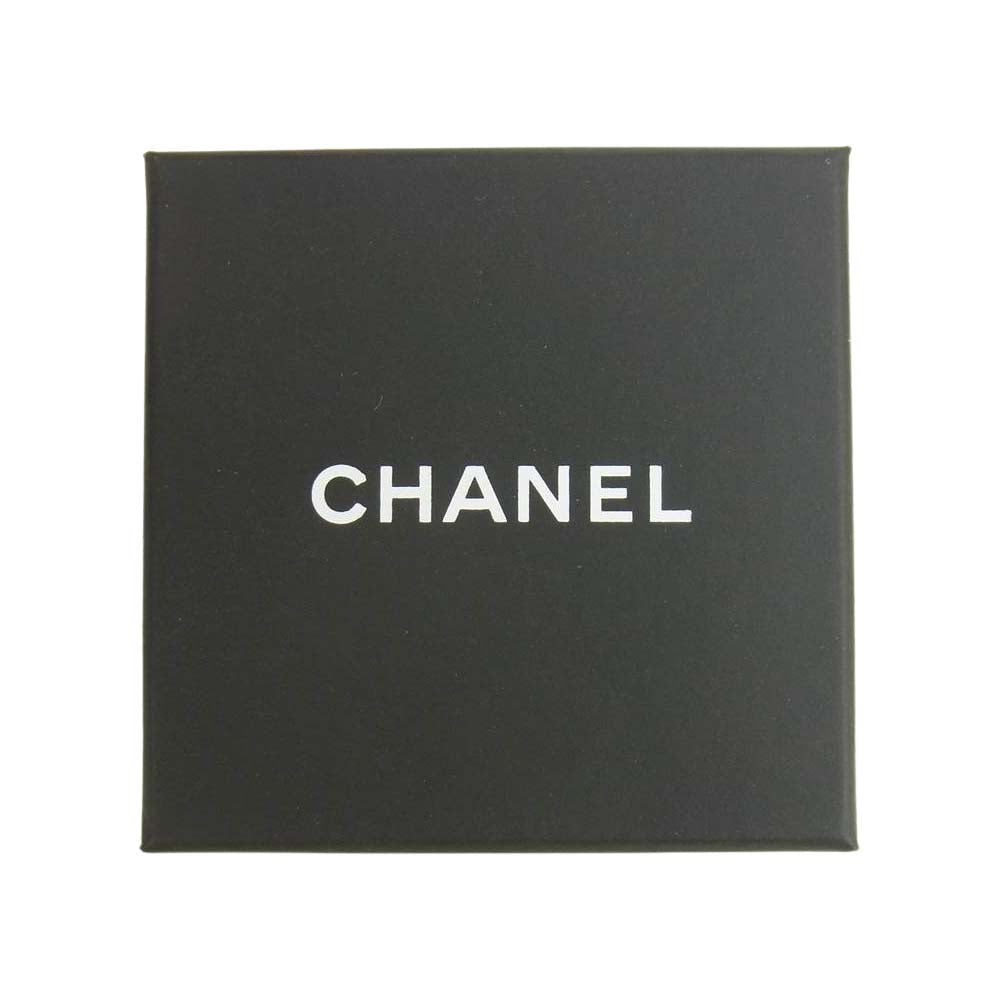 CHANEL シャネル ラインストーン ココマーク ピアス F21B シルバー系【中古】