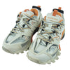 BALENCIAGA バレンシアガ 18AW 542023 TRACK TRAINERS トラック トレーナー ダッド ロー スニーカー オフホワイト系 26cm【中古】