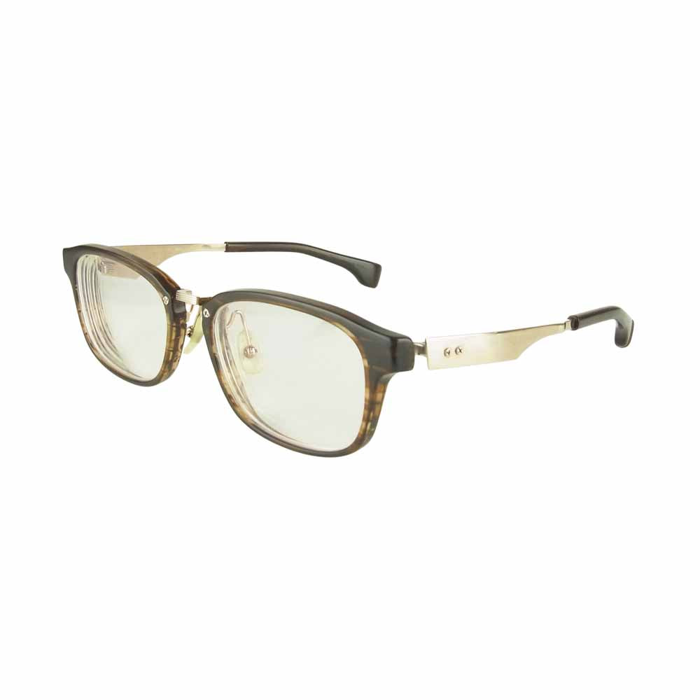 フォーナインズ M-35 度入り 眼鏡 ブラウン系 53□18 138【中古】
