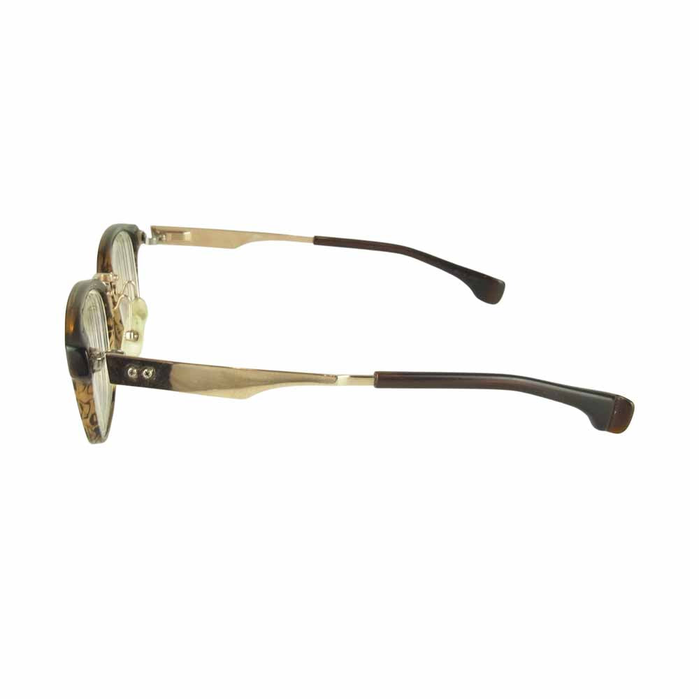 フォーナインズ M-35 度入り 眼鏡 ブラウン系 53□18 138【中古】