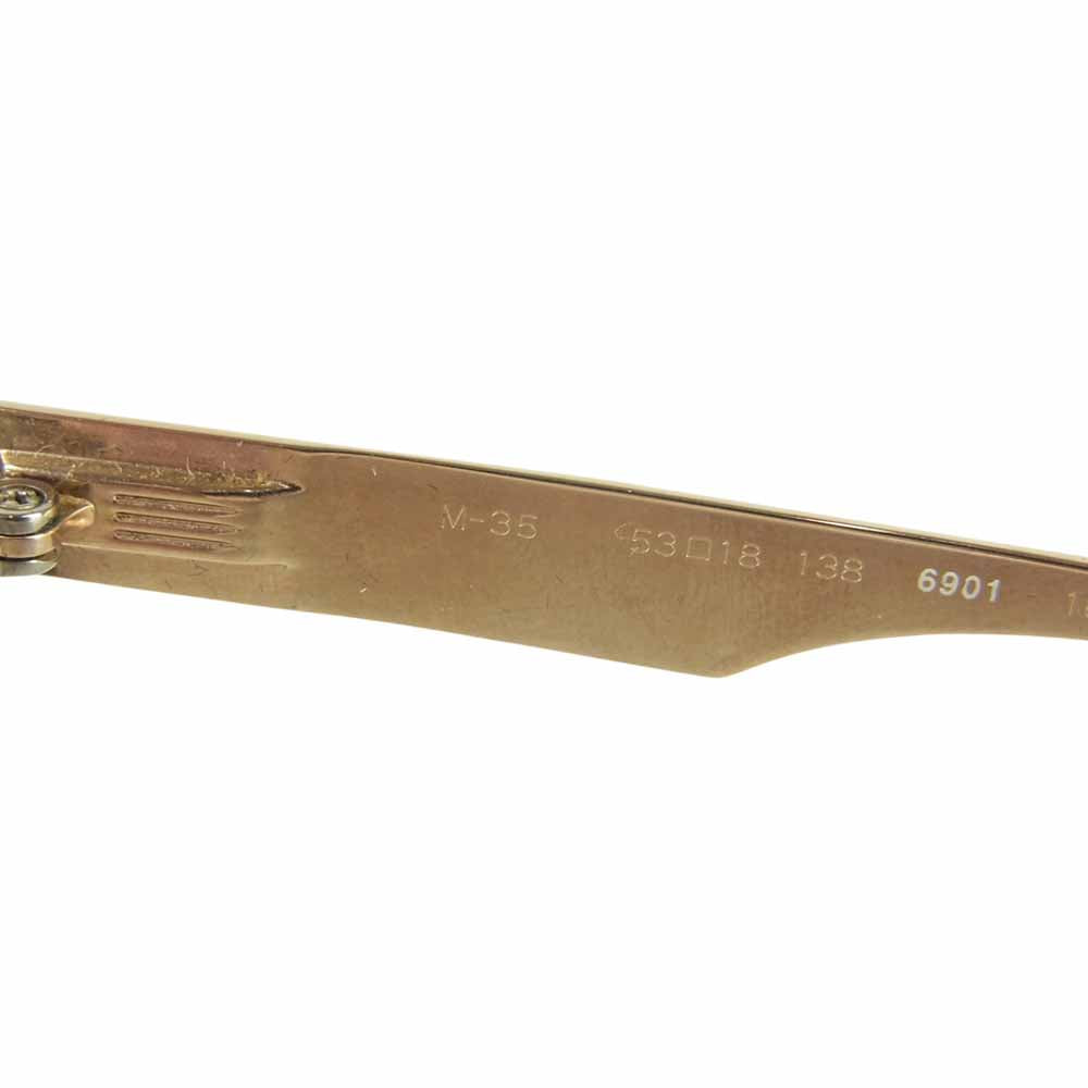 フォーナインズ M-35 度入り 眼鏡 ブラウン系 53□18 138【中古】