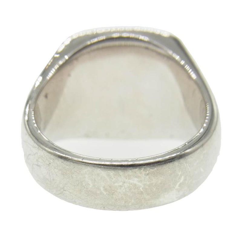 トムウッド Cushion Larvikite Ring クッションラル ヴィカイト リング シルバー系 20号【中古】