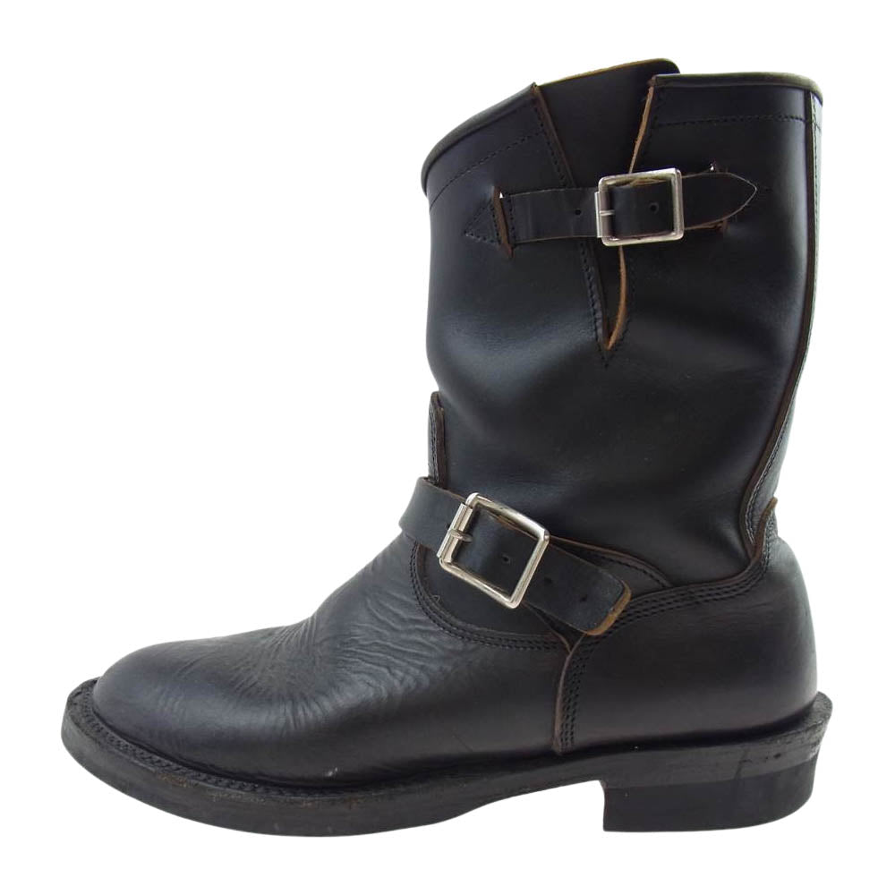 JELADO ジェラード SG42931 × MAKERS Pepin Short Engineer Boots メーカーズ ペピン ショート エンジニア ブーツ  ブラック系 8.5【中古】