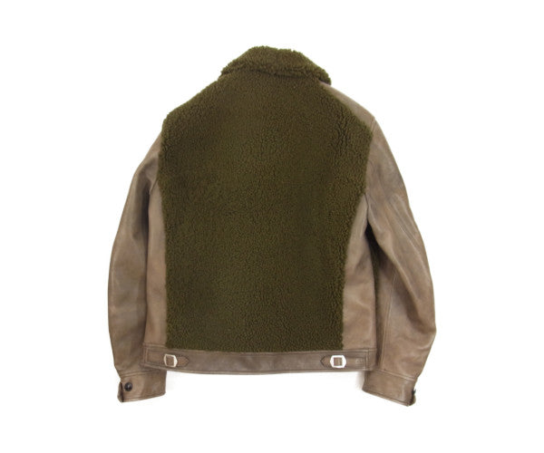 JELADO ジェラード Ben Lilly Horse Hide Grizzly JKT ベンリリー ホースハイド グリズリー レザー 熊 ジャケット ブラウン系 M【中古】