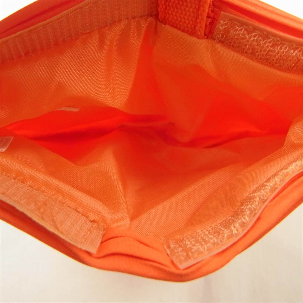 PLEATS PLEASE プリーツプリーズ イッセイミヤケ プリーツ加工 トライアングル ポーチ レッド レッド系【美品】【中古】