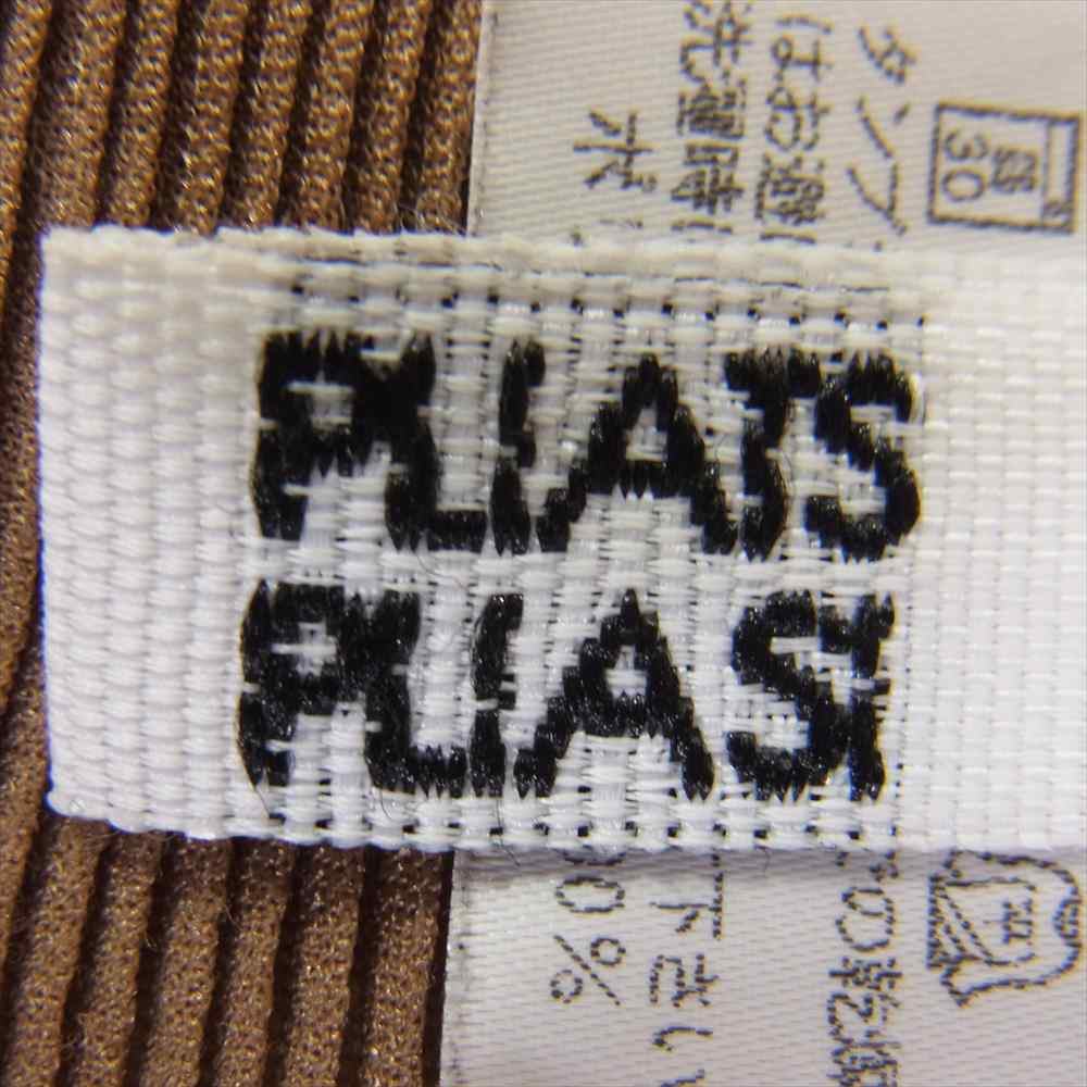 PLEATS PLEASE プリーツプリーズ イッセイミヤケ PP23-FK346 プリーツ加工 細プリーツ タートルネック カットソー 長袖 ベージュ ベージュ系 3【美品】【中古】