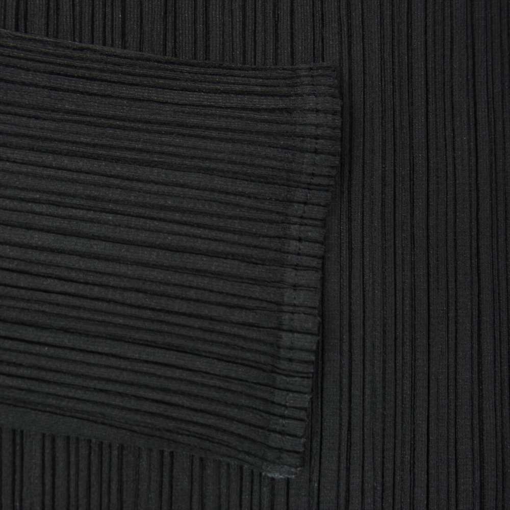 PLEATS PLEASE プリーツプリーズ イッセイミヤケ PP04-JD123 プリーツ加工 カーディガン 長袖 ブラック ブラック系 ４【美品】【中古】
