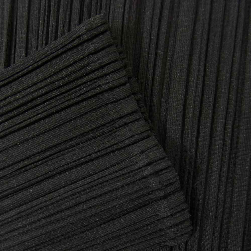 PLEATS PLEASE プリーツプリーズ イッセイミヤケ PP81-JD592 プリーツ加工 シャツ ブラウス 長袖 ブラック ブラック系 3【美品】【中古】