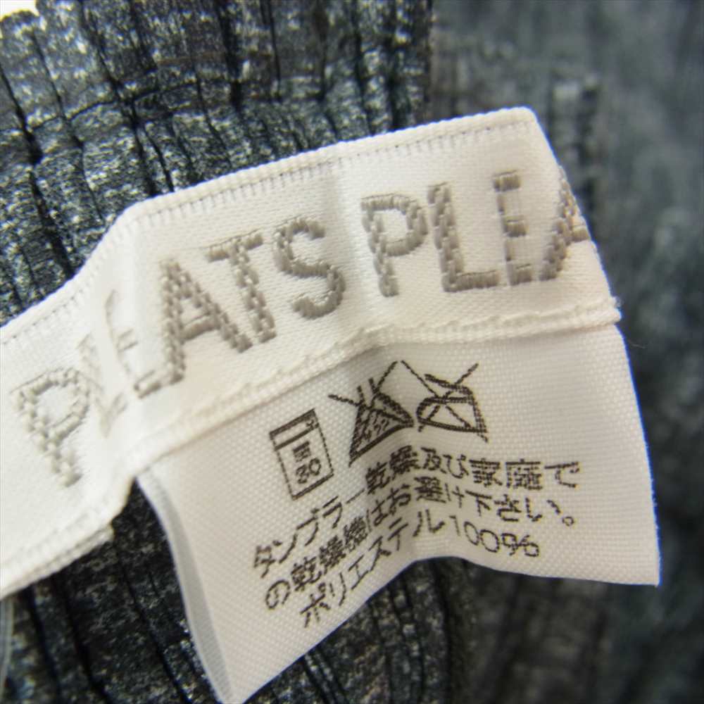 PLEATS PLEASE プリーツプリーズ イッセイミヤケ PP02-JG805 プリーツ加工 総柄 プリーツ スカート グレー系 3【美品】【中古】