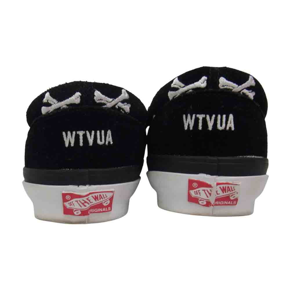 WTAPS ダブルタップス × VANS バンズ VN0A45JKK08 クロスボーン スリッポン スニーカー ブラック系 26.5cm【中古】