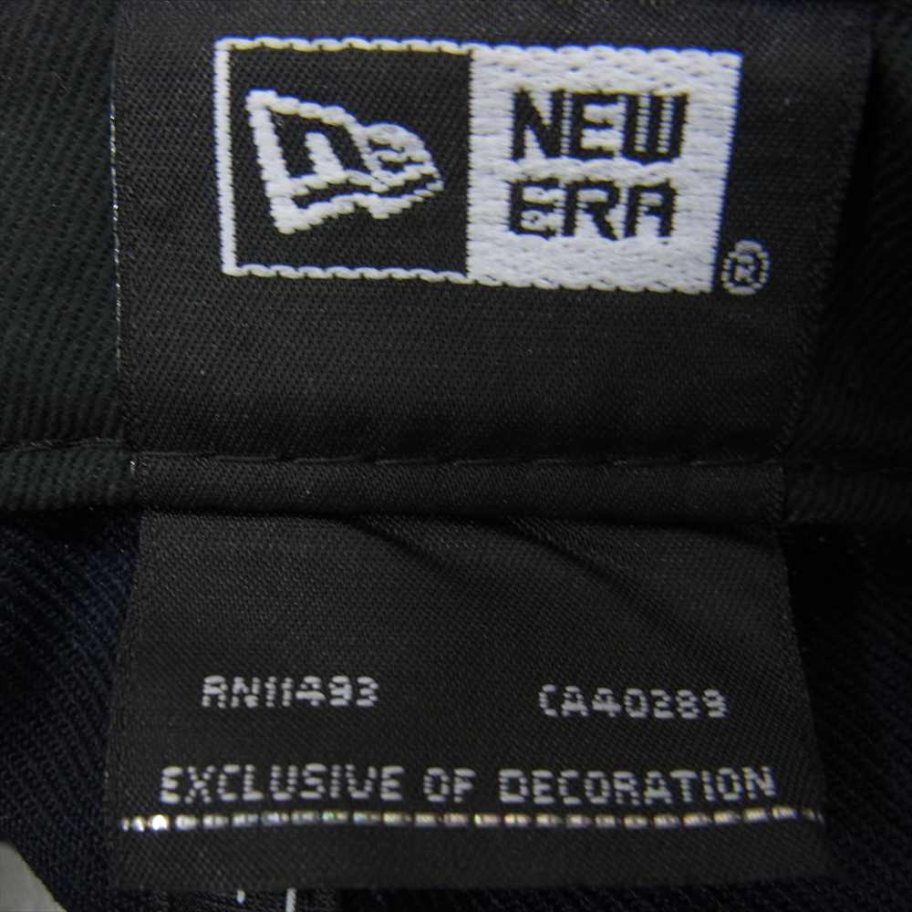 ベガ NEW ERA ニューエラー フラワー キャップ ネイビー系【美品】【中古】
