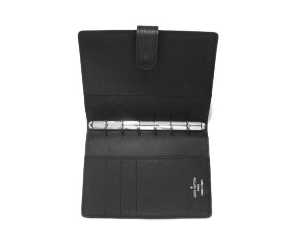 LOUIS VUITTON ルイ・ヴィトン R20202  エピ アジェンダ MM 手帳カバー ブラック系【中古】