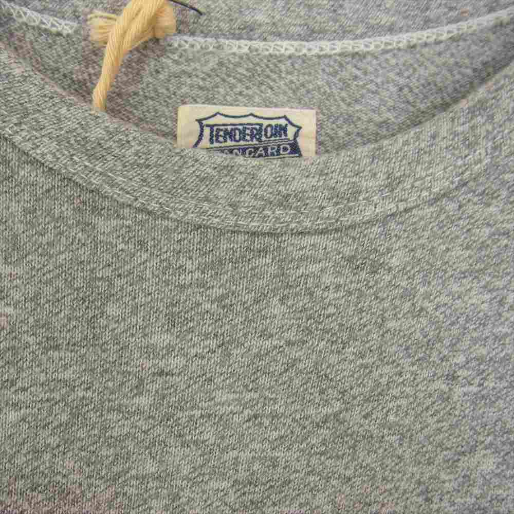 TENDERLOIN テンダーロイン T-TEE TENDERLOIN テンダーロイン プリント 半袖Tシャツ グレー グレー系 サイズ表記無【中古】
