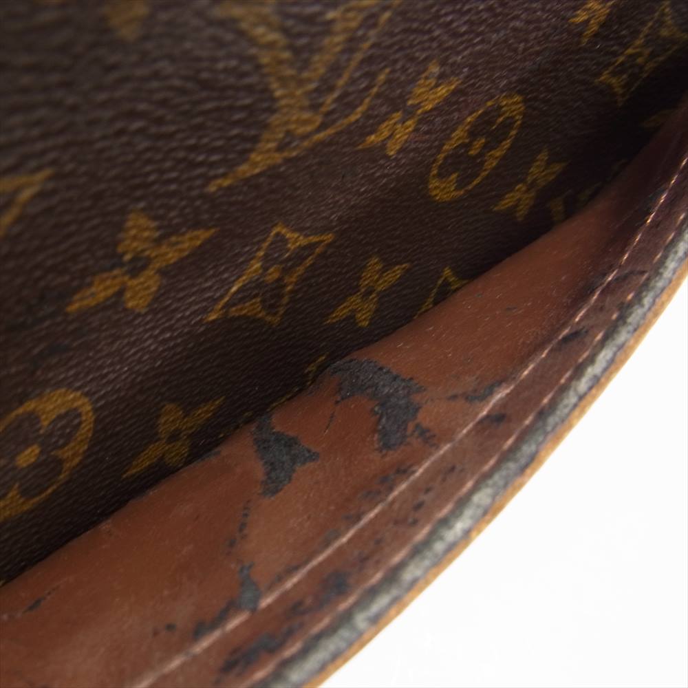 LOUIS VUITTON ルイ・ヴィトン Ｍ51225 ジュヌフィーユ GM モノグラム ショルダー バッグ ブラウン系【中古】
