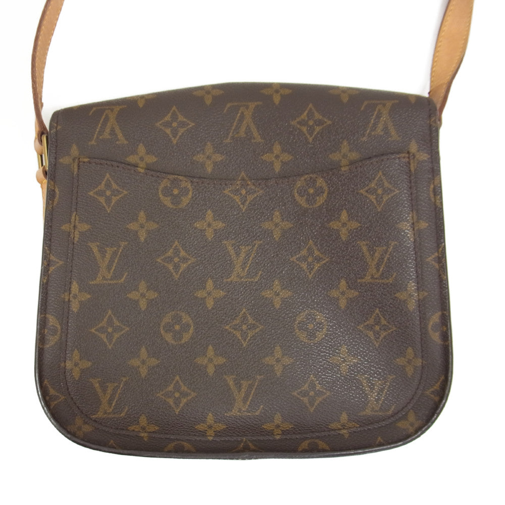 LOUIS VUITTON ルイ・ヴィトン M51242 サンクルー GM モノグラム ショルダーバッグ ブラウン系【中古】