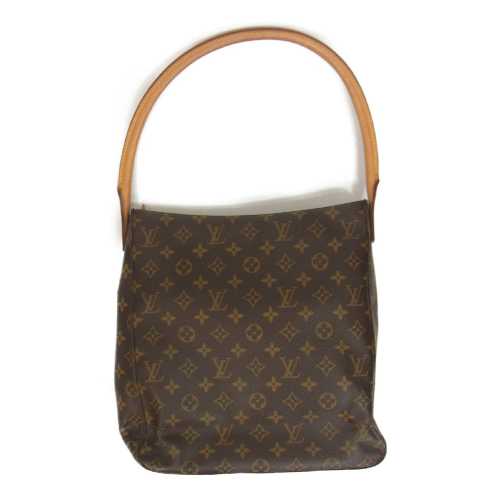 LOUIS VUITTON ルイ・ヴィトン Ｍ51145 ルーピング MM モノグラム ショルダー バッグ ブラウン系【中古】