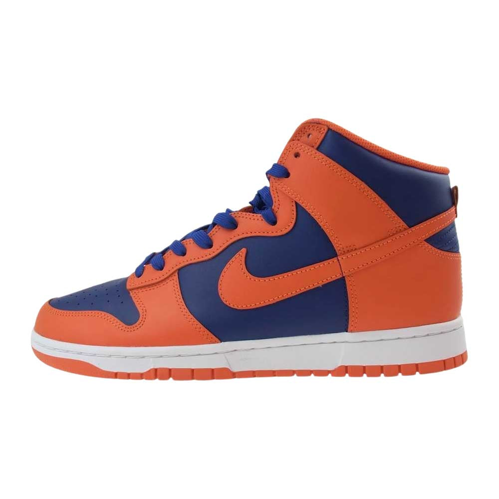 NIKE ナイキ DD1399-800 DUNK HI RETRO ダンク ハイ レトロ スニーカー オレンジ系 ブルー系 29cm【美品】【中古】