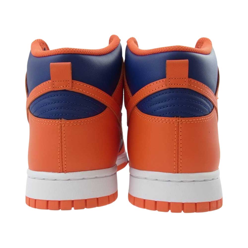 NIKE ナイキ DD1399-800 DUNK HI RETRO ダンク ハイ レトロ スニーカー オレンジ系 ブルー系 29cm【美品】【中古】