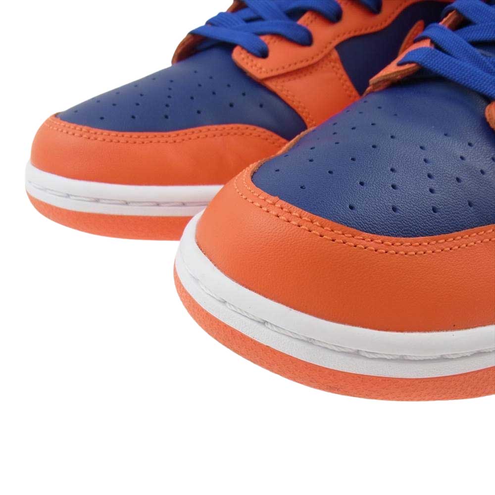NIKE ナイキ DD1399-800 DUNK HI RETRO ダンク ハイ レトロ スニーカー オレンジ系 ブルー系 29cm【美品】【中古】