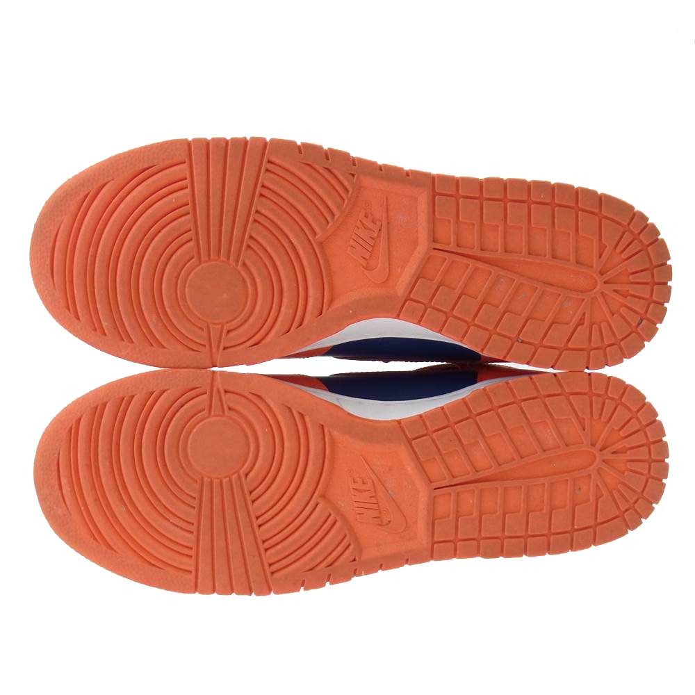 NIKE ナイキ DD1399-800 DUNK HI RETRO ダンク ハイ レトロ スニーカー オレンジ系 ブルー系 29cm【美品】【中古】