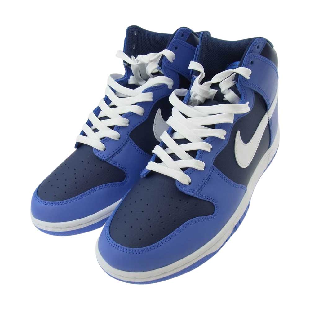 NIKE ナイキ DJ6189-400 DUNK HI RETRO ダンク ハイ レトロ スニーカー ブルー系 29cm【新古品】【未使用】【中古】