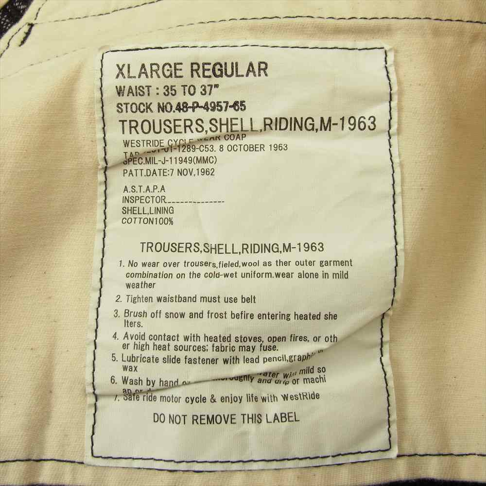 ウエストライド MB1812 CYCLE CARGO SHORTS サイクル カーゴ ショーツ ハーフパンツ ブラック系 XL【中古】