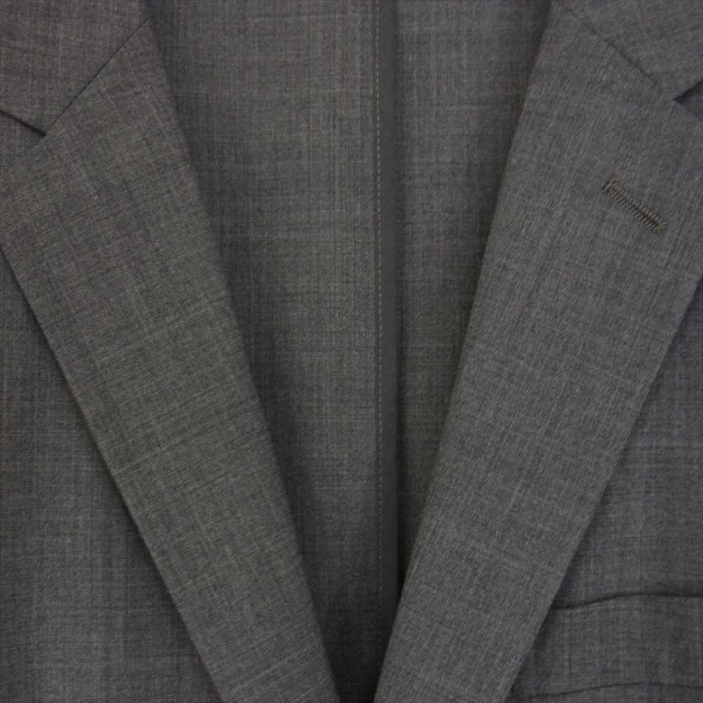 UNITED ARROWS ユナイテッドアローズ green label relaxing SOLOTEX サマーウール テーラード ジャケット ブラウン グレー系 S【新古品】【未使用】【中古】