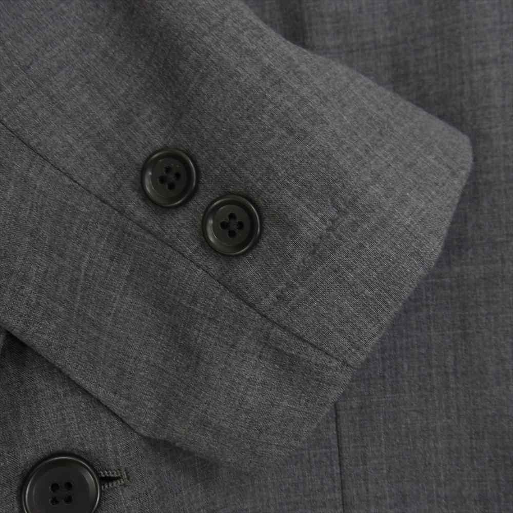 UNITED ARROWS ユナイテッドアローズ green label relaxing SOLOTEX サマーウール テーラード ジャケット ブラウン グレー系 S【新古品】【未使用】【中古】